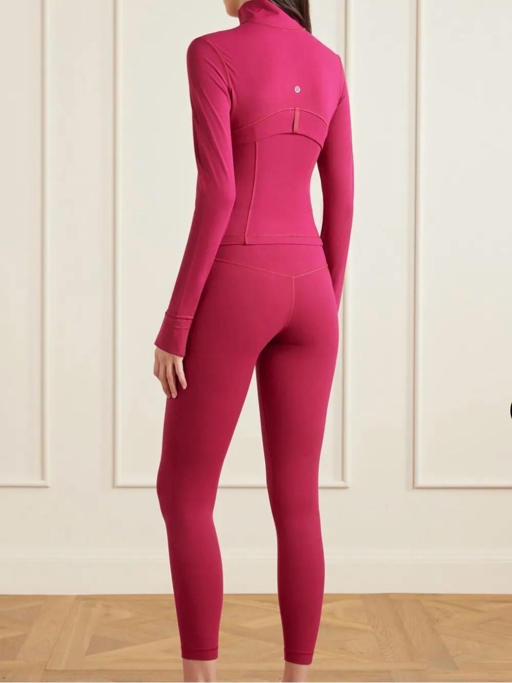 lululemon athletica Bright Hot Pink NULU Leggings